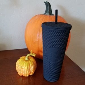 Starbucks Black Studded Reusuable cup